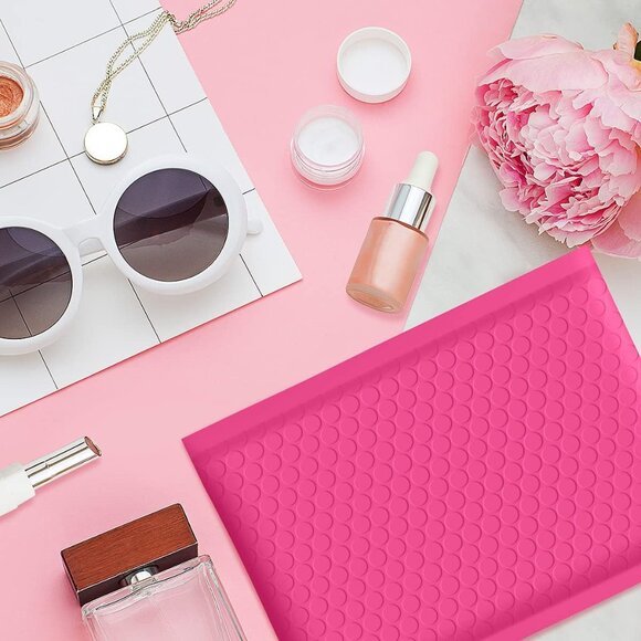 🔥12 pack of 6x10" PADDED Bubble Mailers Hot Pink Shipping Mailing Envelopes - Picture 3 of 7